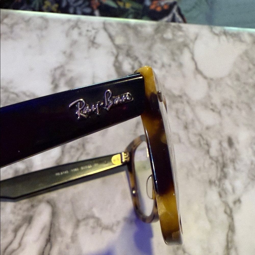 Ray Ban Authentic Tortoise Shell Large Frame Eye … - image 3